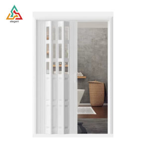 Pvc Lockable Accordion Doors
